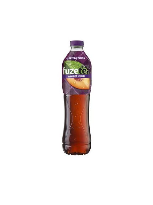 FUZETEA Üdítőital, szénsavmentes, 1,5 l, FUZETEA, szilva-szegfűszeg