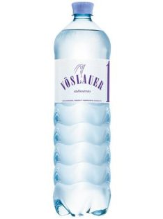 VÖSLAUER Ásványvíz, szénsavas, VÖSLAUER, 1,5 l