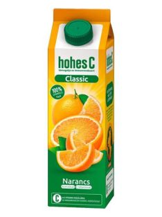 HOHES C Gyümölcslé, 100%, 1 l, HOHES C, narancs-acerola