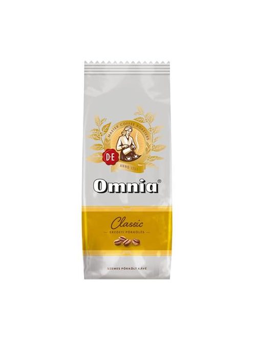 DOUWE EGBERTS Kávé, pörkölt, szemes, 1000 g, DOUWE EGBERTS "Omnia"