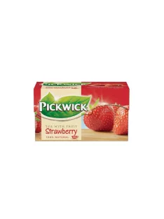 PICKWICK Fekete tea, 20x1,5 g, PICKWICK, eper