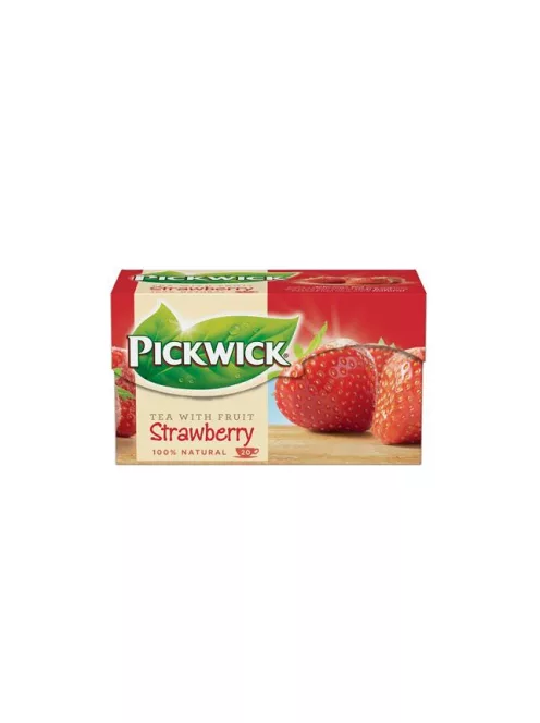 PICKWICK Fekete tea, 20x1,5 g, PICKWICK, eper