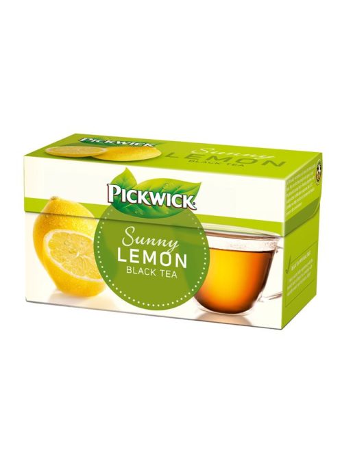 PICKWICK Fekete tea, 20x1,5 g, PICKWICK, citrom