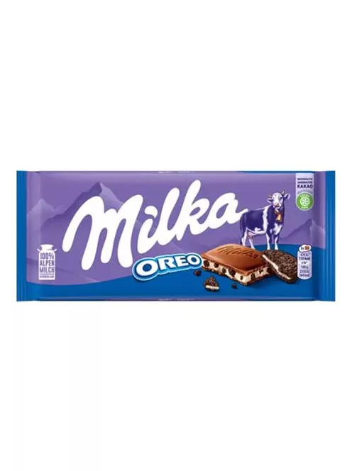 MILKA Tejcsokoládé, 100 g, MILKA "Oreo"
