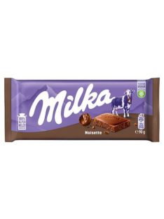 MILKA Táblás csokoládé, 90 g, MILKA "Noisette"