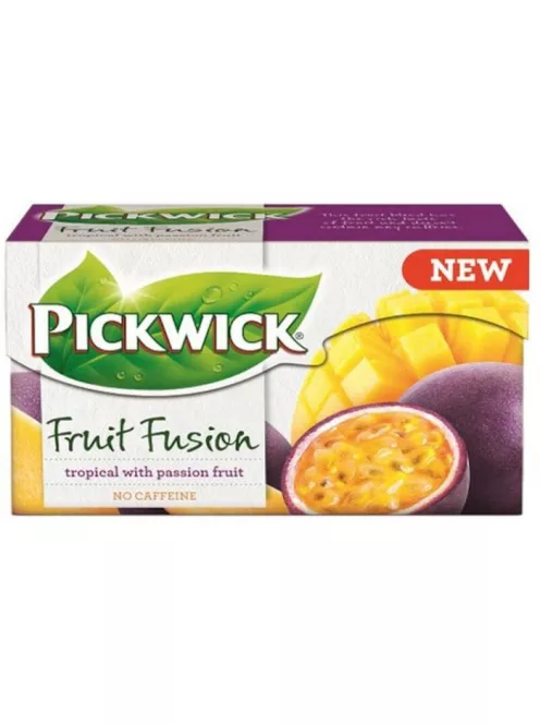 PICKWICK Gyümölcstea, 20x1,75 g, PICKWICK "Fruit Fusion", trópusi