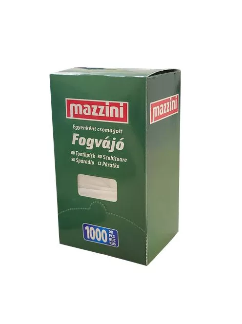 MAZZINI Fogvájó, egyesével csomagolt, 1000 db, MAZZINI