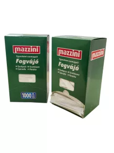 MAZZINI Fogvájó, egyesével csomagolt, 1000 db, MAZZINI