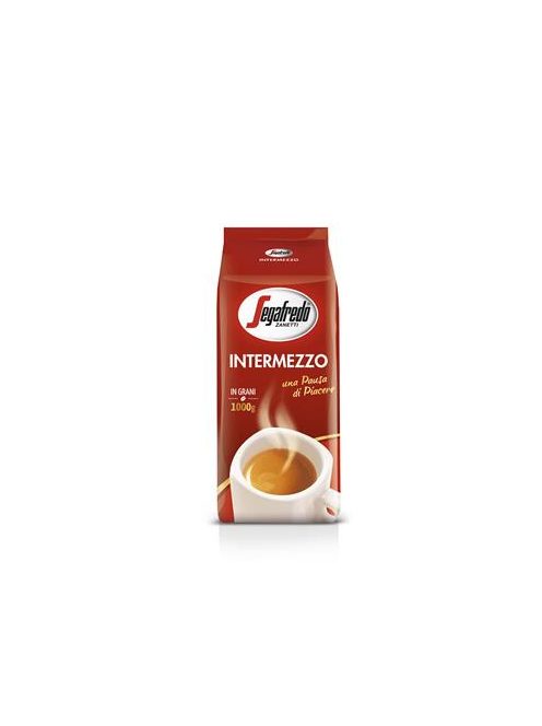 SEGAFREDO Kávé, pörkölt, szemes, 1000 g, SEGAFREDO "Intermezzo"