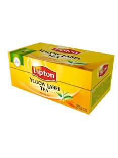 LIPTON Fekete tea, 50x2 g, LIPTON "Yellow label"