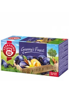   TEEKANNE Gyümölcstea, 20x2,5 g, TEEKANNE "Granny Finest", szilvás-fahéjas