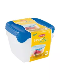   CURVER Ételtartó szett, 3x1,2 l, CURVER "Fresh&go"