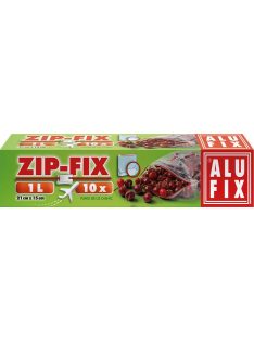 ALUFIX Cipzáras zacskó, 1 l, ALUFIX "Zipp Fix"