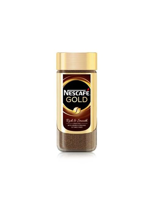 NESCAFE Instant kávé, 100 g, üveges, NESCAFÉ "Gold"