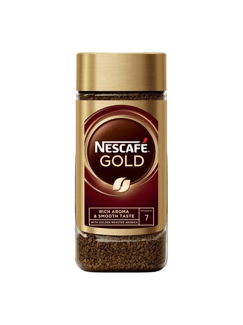 NESCAFE Instant kávé, 100 g, üveges, NESCAFÉ "Gold"