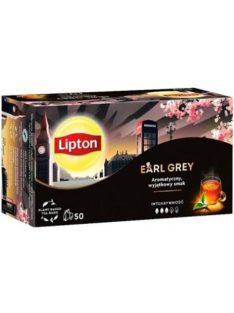 LIPTON Fekete tea, 50x1,5 g, LIPTON "Earl grey"