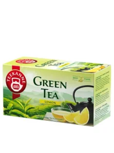 TEEKANNE Zöld tea, 20x1,75 g, TEEKANNE, citrom