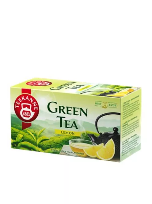 TEEKANNE Zöld tea, 20x1,75 g, TEEKANNE, citrom