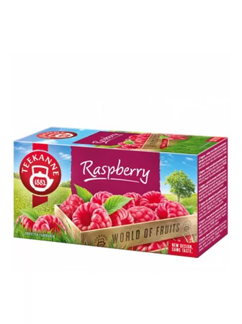 TEEKANNE Gyümölcstea, 20x2,5 g, TEEKANNE, málna