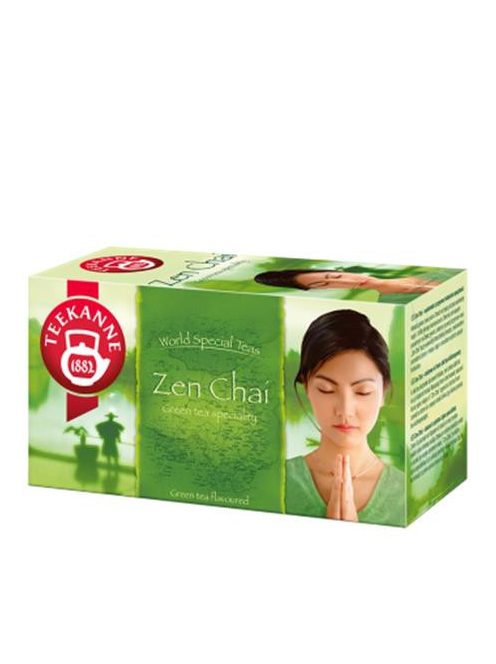 TEEKANNE Zöld tea 20x1,75 g, TEEKANNE "Zen chai"
