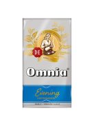 DOUWE EGBERTS Kávé, pörkölt, őrölt, vákuumos csomagolásban, 250 g, DOUWE EGBERTS "Omnia Evening", Koffeinmentes