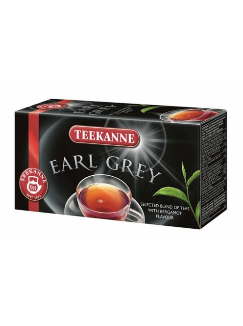 TEEKANNE Fekete tea, 20x1,65 g, TEEKANNE, "Earl grey"