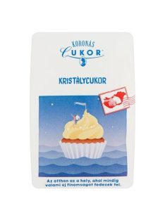 KORONÁS CUKOR Kristálycukor, 1 kg, KORONÁS CUKOR