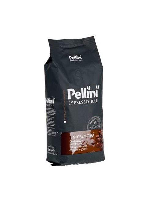 PELLINI Kávé, pörkölt, szemes, 1000 g,  PELLINI "Cremoso"