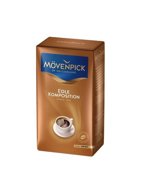 MÖVENPICK Kávé, pörkölt, őrölt, vákuumos csomagolásban, 500 g, MÖVENPICK "Edle Komposition"