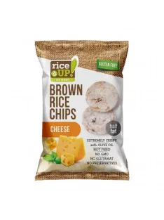RICE UP Barnarizs chips, 60 g, RICE UP, sajtos