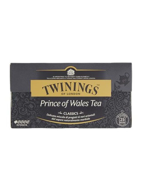 TWININGS Fekete tea, 25x2 g, TWININGS "Prince of Wales"