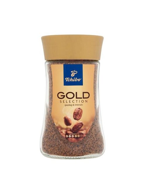 TCHIBO Instant kávé, 100 g, üveges, TCHIBO "Gold Selection"