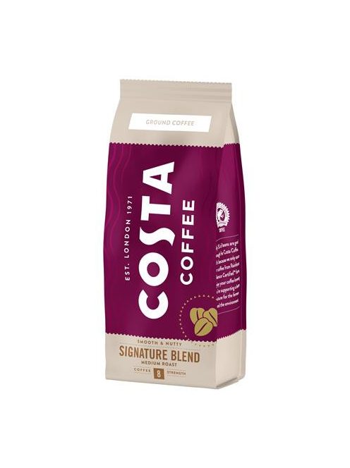 COSTA Kávé, közepes pörkölésű, őrölt, 200 g, COSTA "Signature Blend"