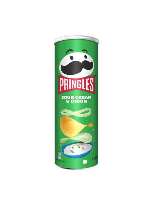 PRINGLES Chips, 165 g, PRINGLES, hagymás-tejfölös