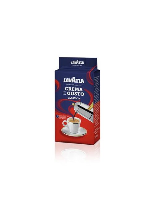 LAVAZZA Kávé, pörkölt, őrölt, 250 g, LAVAZZA "Crema e Gusto"