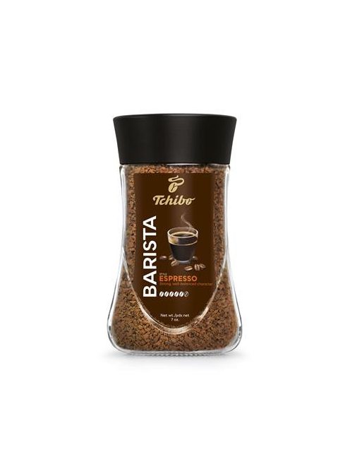 TCHIBO Instant kávé, 200 g, üveges, TCHIBO "Barista Espresso"