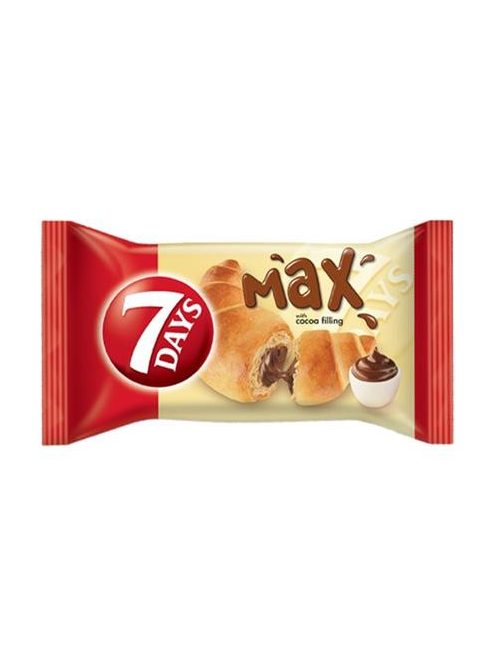 7DAYS Croissant, 80 g, 7DAYS "Max", kakaókrémmel