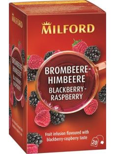   MILFORD Gyümölcstea, 20x2,5 g, MILFORD "Blackberry-raspberry", szeder-málna