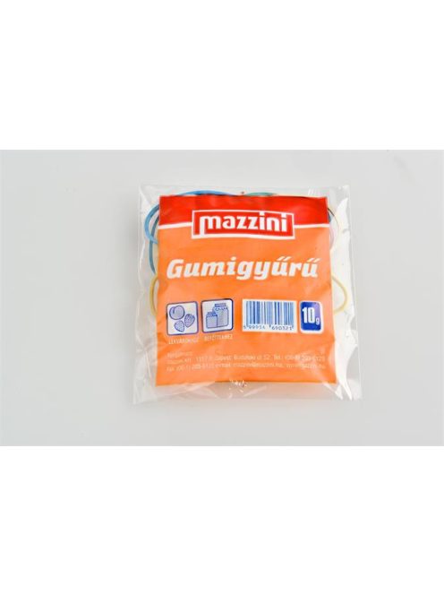 MAZZINI Gumigyűrű, 10 g, MAZZINI