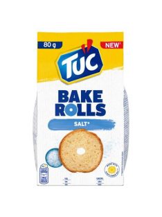   TUC Pirított kenyérkarika, 80 g, TUC "Bake Rolls", sós