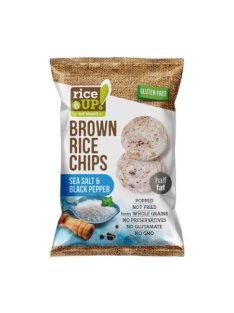 RICE UP Barnarizs chips, 60 g, RICE UP, sós-borsos