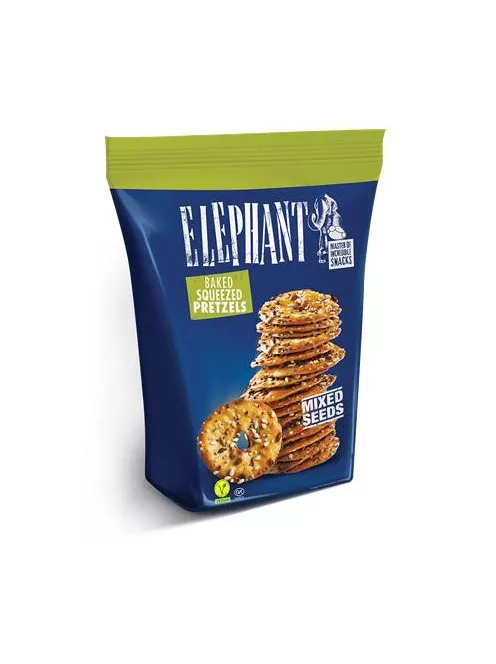 ELEPHANT Chips-tallér, 70 g, ELEPHANT, szezámmagos