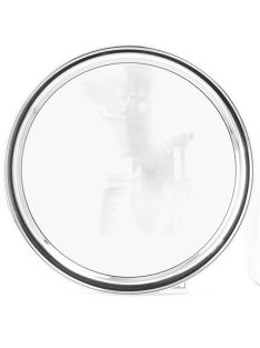 Tálca, kerek, rozsdamentes acél, 29 cm