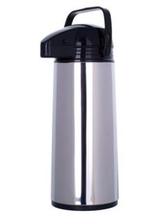 Termosz, rozsdamentes, pumpás, 1,9l