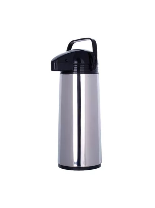 Termosz, rozsdamentes, pumpás, 1,9l
