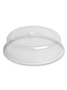 Műanyag fedő mikrohullámú sütőbe, áttetsző, 26 cm