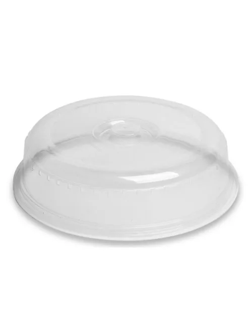 Műanyag fedő mikrohullámú sütőbe, áttetsző, 26 cm