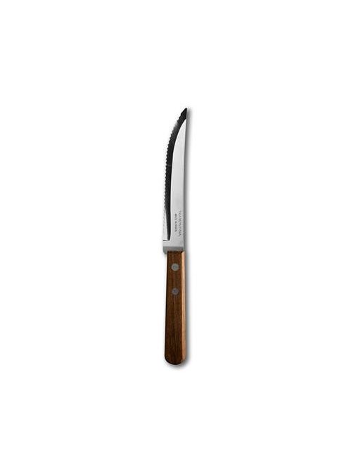 Kés, rozsdamentes acél, 20,5cm, 6db-os szett, fanyelű