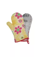 Konyhai kesztyű, hőálló, mintás, 29cm