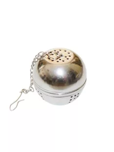 Teatojás, rozsdamentes acél, 4,2x3,7cm